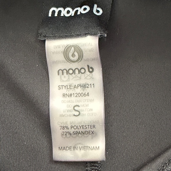 Mono B Charcoal Leggings - Picture 2 of 2